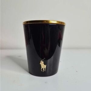 Ralph Lauren Black and Gold Ceramic Tumbler